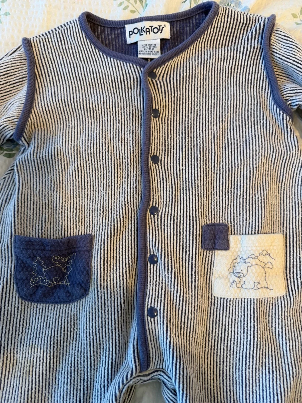Polkatots soft striped